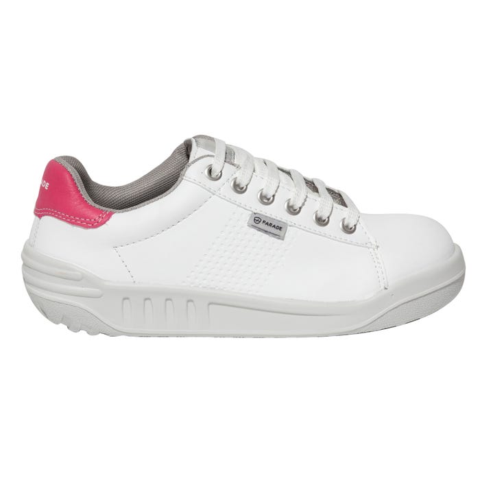 Chaussure de sécurité  basse sport S3 blanc/rose T.40 07jamma*88 96 - PARADE