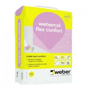 MC C2S1ET/G WEBERCOL FLEX CONF BLANC15KG
