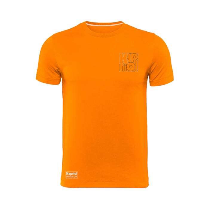 T-shirt enjoy orange T.L - KAPRIOL