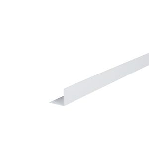 Cornière en PVC blanc 25 x 25 mm Long 2.60 m