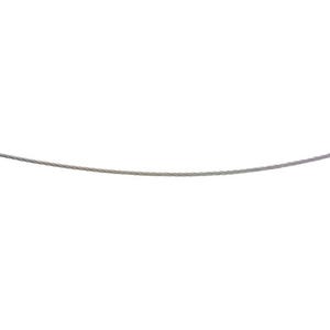 Câble acier galvanisé à la coupe Diam.1,5 mm