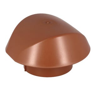 Chapeau de ventilation terracotta Diam.100 mm - NICOLL