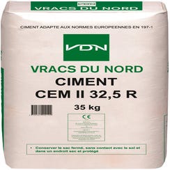 Ciment gris CE, 35 kg Vrac du nord