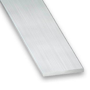 Profilé plat aluminium brut l.50 x Ep.3 mm L.100 cm