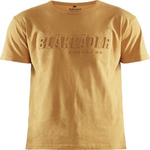T-shirt de travail 3D jaune T.XL - BLAKLADER