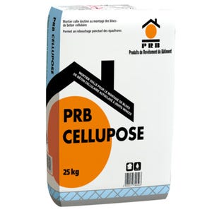 Colle pour béton cellulaire 25 kg Cellupose - PRB