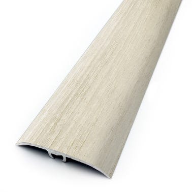 Barre de seuil aluminium chataignier à visser L.93 x l.4,10 cm 