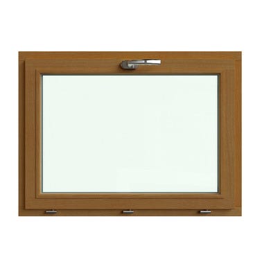 Fenêtre abattant bois H.45 x l.120 cm oscillo-battant 1 vantail Pin