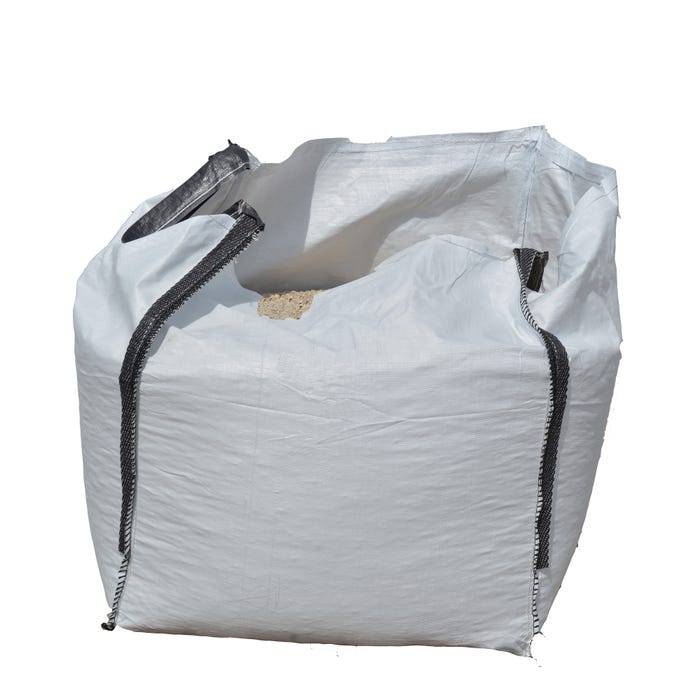 Big bag gravier calcaire crème 5/15 mm, 0,67 m³ environ 1 tonne