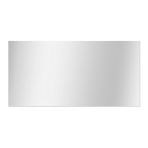 Miroir rectangulaire bords polis l.120 x H.60 cm