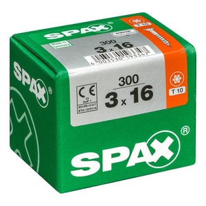 VIS AGGLO SPAX TF TX 3X16 WIROX X300