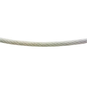 Câble gaine acier dur galva Diam.4/5 mm
