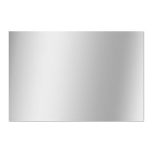 Miroir rectangulaire bords polis l.60 x H.40 cm