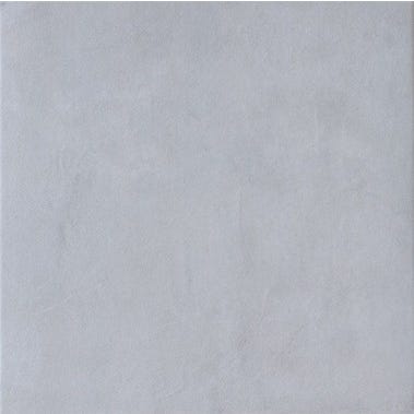 Carrelage intérieur sol et mur gris effet béton l.61,5 x L.61,5 cm Paris Bastille