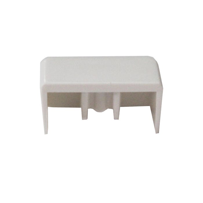 Embout goulotte 13X7 BLANC