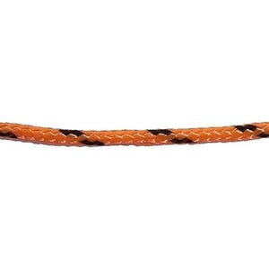 Cordeau polyester orange Long.1 m Diam.2,5 mm