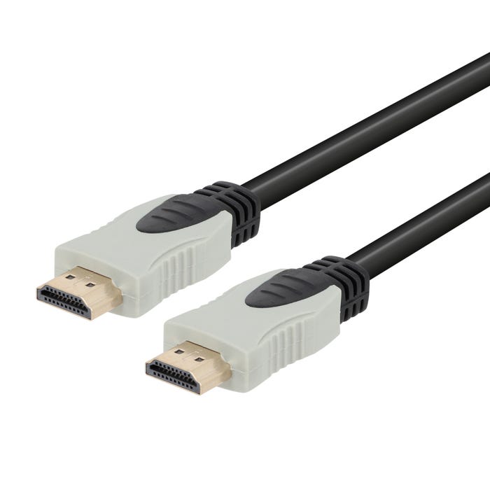 Câble HDMI High Speed noir audio/vidéo mâle/mâle 5 mètres - SEDEA - 046450