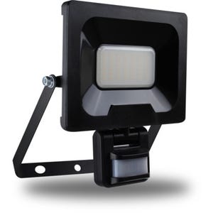 Projecteur nino noir IP54 IR 30W 4000K 2400 lumens - ARLUX 