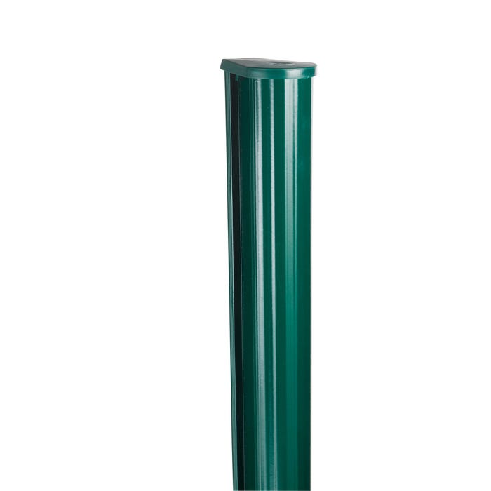 Poteau à encoches vert Long.1,7 m