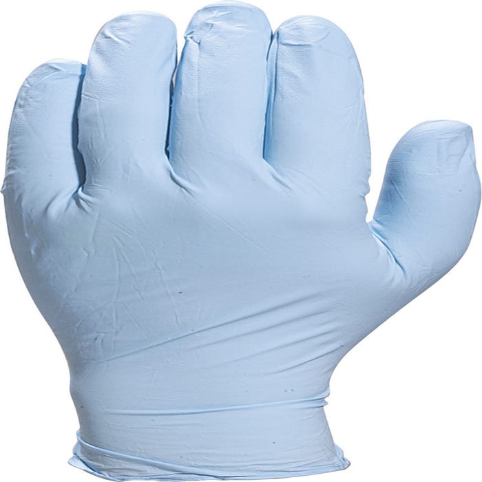 Boite de 100 gants de protection nitrile T.9/10
