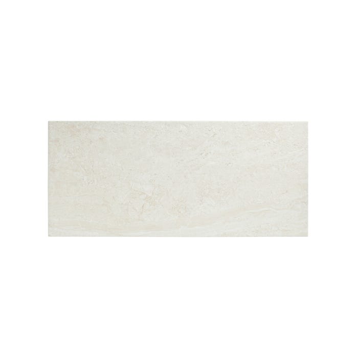 Faïence beige effet marbre l.20 x L.45 cm Rieti