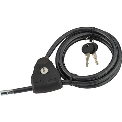 Cable antivol ajustable L.180 cm Diam.10 mm - THIRARD 