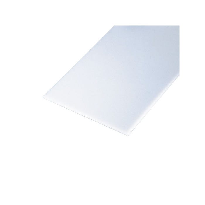 Verre Synthétique Intérieur Opaque Opaque, E : 5 mm, l : 100 cm, L : 200 cm