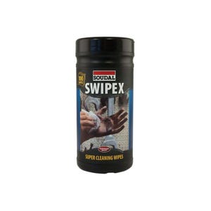 Swipex Wipes - Lingette nettoyante - Soudal - Boite de 100 pièces