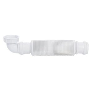 Siphon pour évier - WIRQUIN - Longueur 274 mm - Diamètre 40 mm