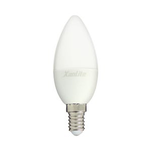 Xanlite - Ampoule LED flamme, culot E14, 6W cons. (40W eq.), CCT température de lumière variable 2700k - 6000k - SV40FCCT