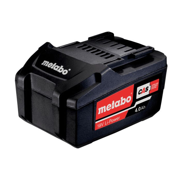 Batterie pour outils sans fil 18V Li-Ion 4,0 Ah - METABO 625591000