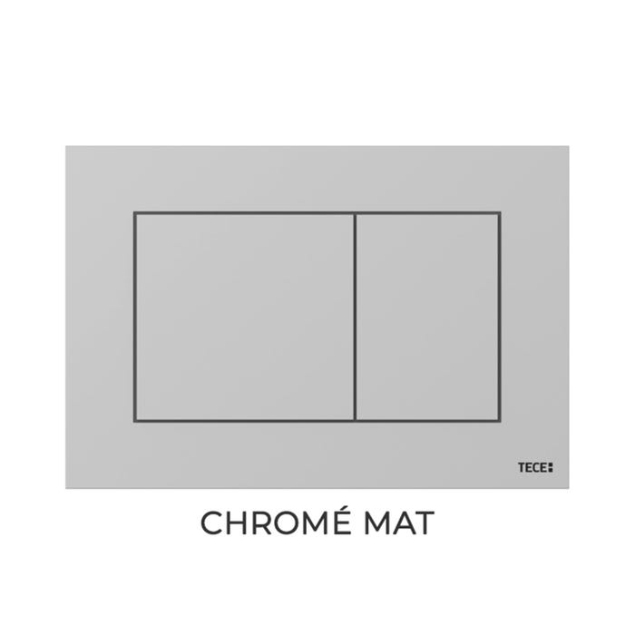 Plaque de commande WC série NOW - Couleur : CHROME MAT