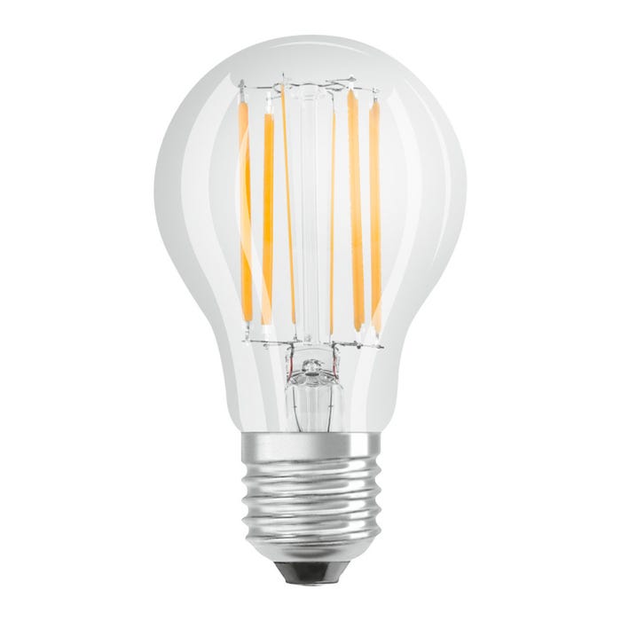 Lampe LED forme standard à filament E27 2700°K 8 W