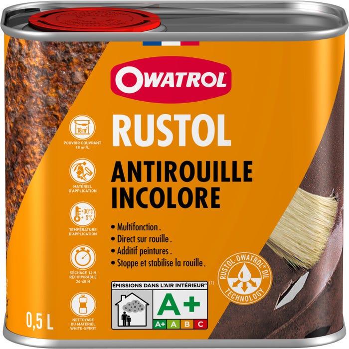 Antirouille incolore Owatrol RUSTOL-OWATROL 5 litres