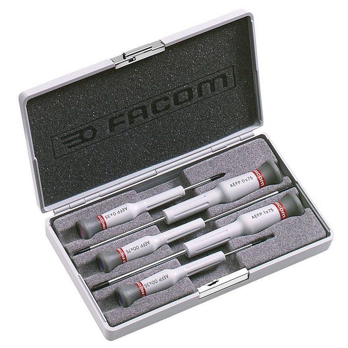 Facom – Coffret Microtech de 5 tournevis