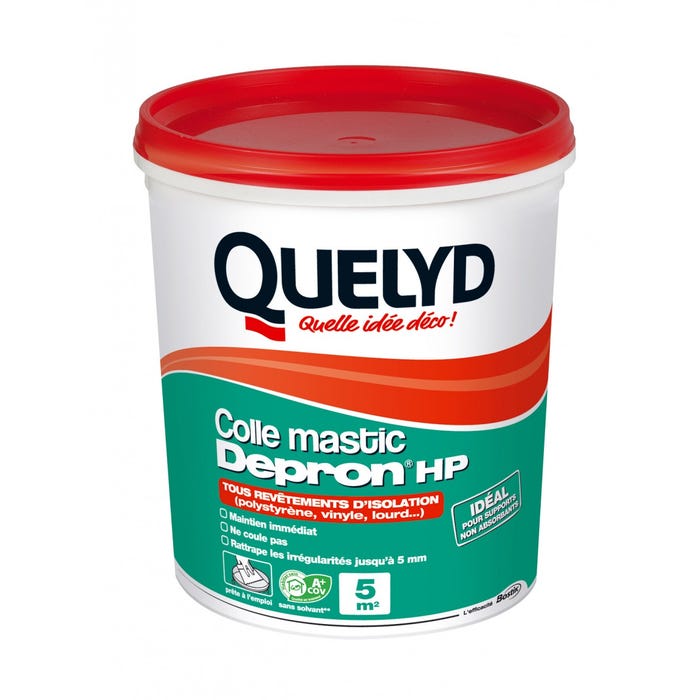 Colle mastic pour matériaux isolants QUELYD, 1 kg