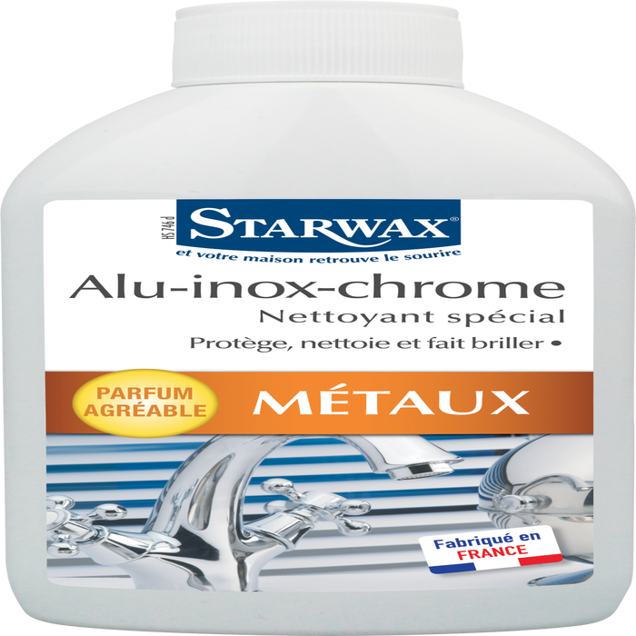 Nettoyant aluminium, inox et chromé STARWAX Métaux 0.2 l