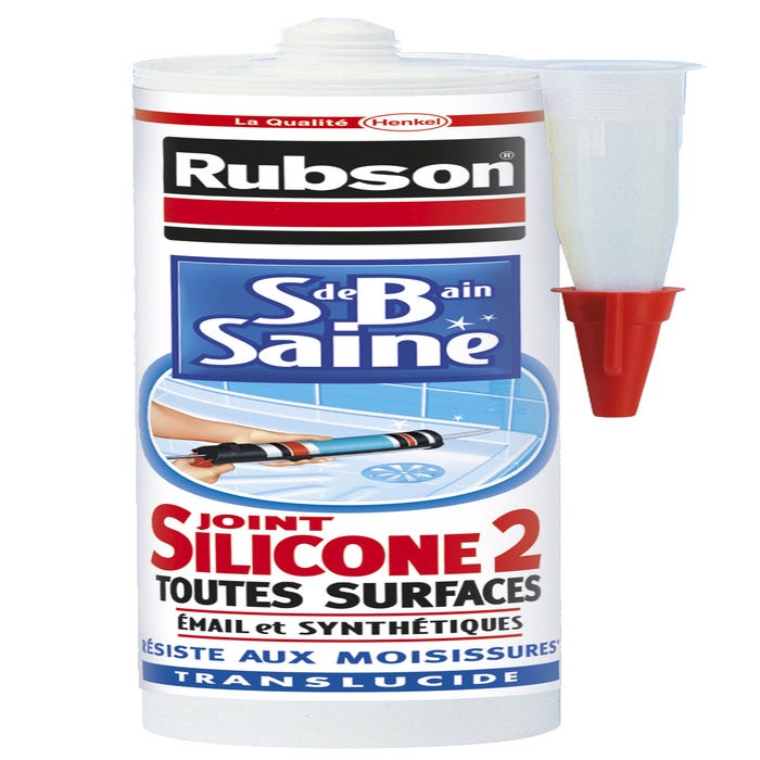 Silicone RUBSON, transparent, 280 ml