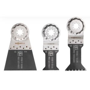 Set de 3 lames de scie E-Cut Combo pour outil multimaster - FEIN - 35222952030