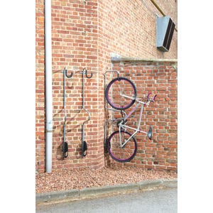 MOTTEZ - Range vélo mural individuel "antivol" - B123P