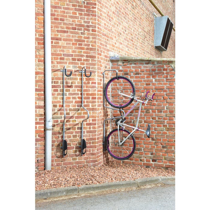 MOTTEZ - Range vélo mural individuel "antivol" - B123P