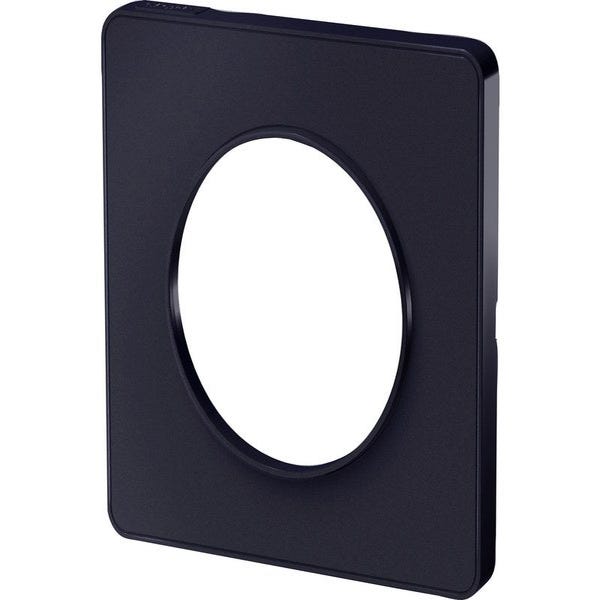 Plaque Simple Odace Touch, Anthracite Liseré Anthracite