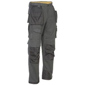 Pantalon de travail slim renforcé avec poches genouillères Caterpillar TRADEMARK Gris 40