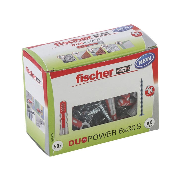 DuoPower + vis 6x30 S DIY - 50/bte