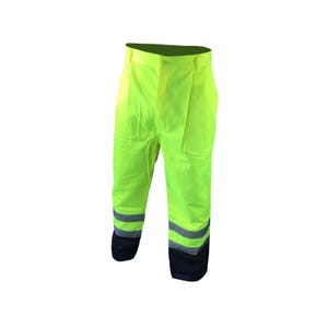 Pantalon de travail haute visibilité COVERGUARD Patrol - Jaune fluo - XXL
