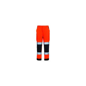 Pantalon PATROL orange HV/marine - COVERGUARD - Taille S