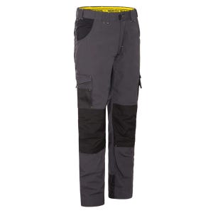 Pantalon de travail ADAM NORTH WAYS gris/noir