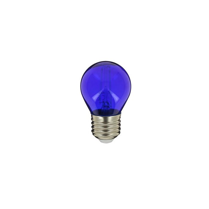 Xanlite - Ampoule LED P45, culot E27, 2W cons. (N.C eq.), lumière Lumière bleu - EEPB