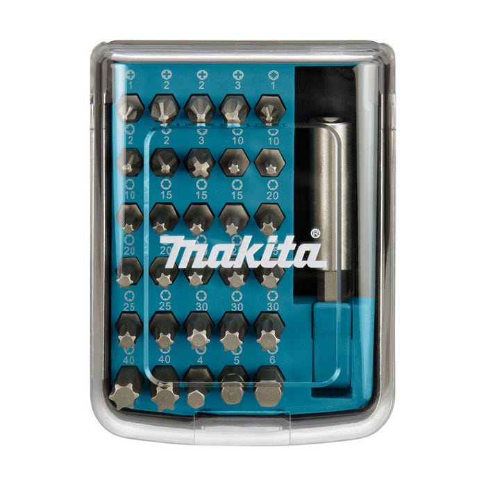 Coffret de 31 accessoires de vissage MAKITA D-34936