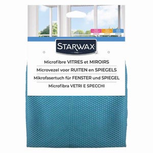 Microfibre spécial vitres et miroirs STARWAX - 1334